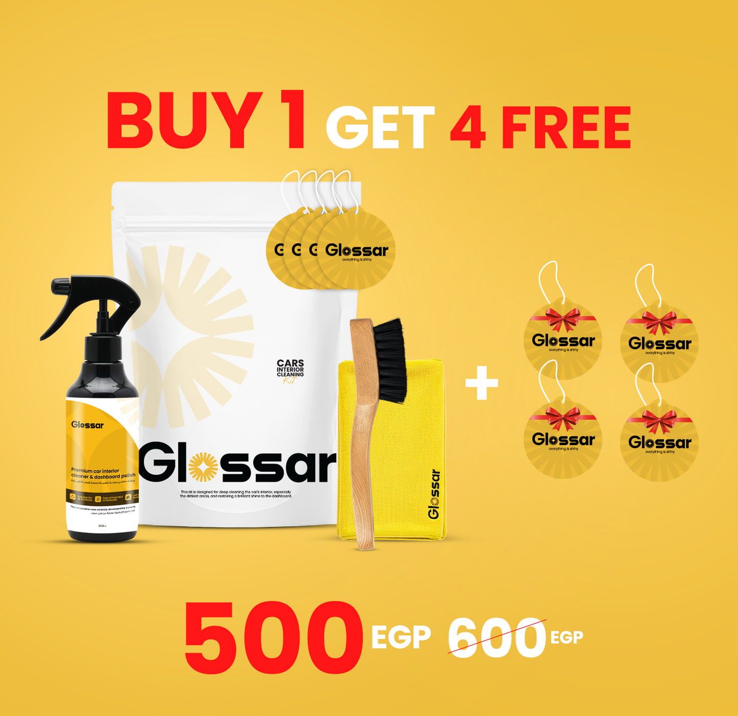 Glossar Car Interior Cleaner Kit